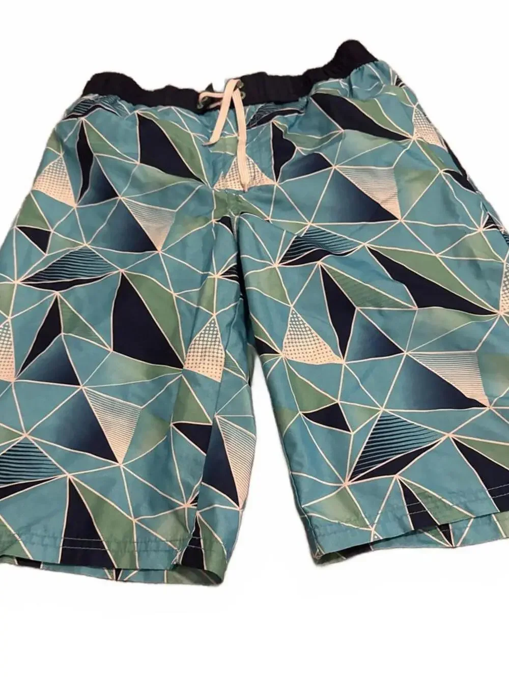 Crazy 8 Boys Swim Trunks XL Geometric Print
